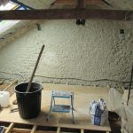 Gobetis chaux sable sur support hétérogène