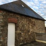 Chantier terminé après le passage du couvreur.