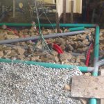 Réseau ventilation radon et hérisson. Pierre Terre, maçonnerie du bâti ancien, éco-construction basée à Sens de Bretagne en Ille-et-Vilaine (35). Elle intervient principalement sur une zone géographique s’étendant entre Rennes et son agglomération, Combourg, Fougères et Saint Aubin du Cormier. Travail sur la terre (bauge, torchis, adobes) ou la pierre, ainsi que sur les enduits et d'autres prestations telles que les complexes de sol (hérisson isolé et non isolé, dalle de chaux, chape et terre cuite.