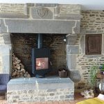 Rejointoiement intérieur avec niche et cheminée Joints intérieurs au mortier chaux sable terre